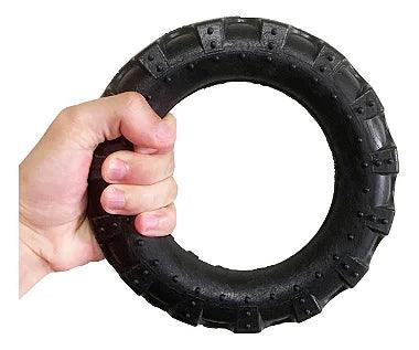 Pneu Borracha Maciça Gigante Para Cachorro + Corda - Viu Pet
