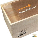 Ninho De Madeira Para Calopsita - Viu Pet