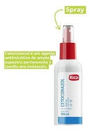 Spray Cetoconazol 2% Ibasa Para Cães e Gatos - 100 ml - Viu Pet