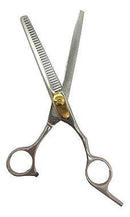 Tesoura Semi Dentada Fio Navalha Pet - 16 Cm - Viu Pet