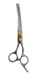 Tesoura Semi Dentada Fio Navalha Pet - 16 Cm - Viu Pet