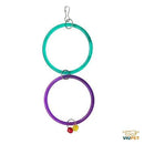 Brinquedo Para Pássaros Argola Dupla Médio - Viu Pet