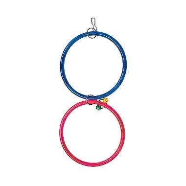Brinquedo Para Pássaros Argola Dupla Pequena - Viu Pet