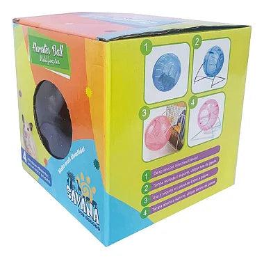 Bola Para Hamster 11cm - Com Suporte - Viu Pet