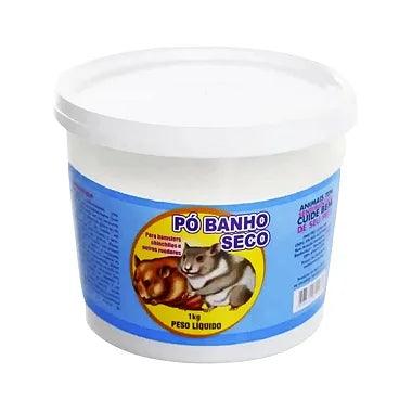 Pó Para Banho Seco - Pote 1kg - Viu Pet