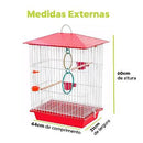 Gaiola Fechada Para Calopsita + Acessórios - Viu Pet