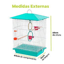 Gaiola Fechada Para Calopsita + Acessórios - Viu Pet