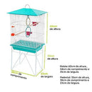 Gaiola Mini Viveiro Fechado Para Calopsita - Viu Pet