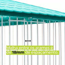 Gaiola Mini Viveiro Fechado Para Calopsita - Viu Pet