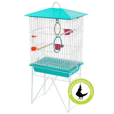 Gaiola Mini Viveiro Fechado Para Calopsita - Viu Pet
