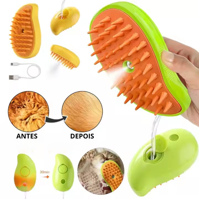 Escova Pet A Vapor - Viu Pet