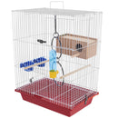 Gaiola Para Periquito Acompanha Acessórios + Ninho Madeira - Viu Pet