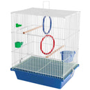 Gaiola Caçulinha Para Pássaros Pequenos + Acessórios - Viu Pet