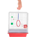 Gaiola Caçulinha Para Pássaros Pequenos + Acessórios - Viu Pet