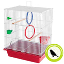 Gaiola Caçulinha Para Pássaros Pequenos + Acessórios - Viu Pet