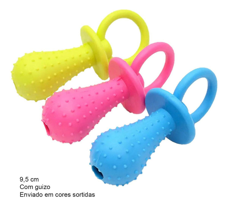Kit 12 Brinquedos Borracha - Viu Pet