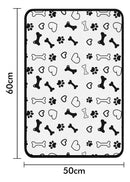 Tapete Higiênico Lavável Estampado - Tamanho P 50x60 cm - Viu Pet