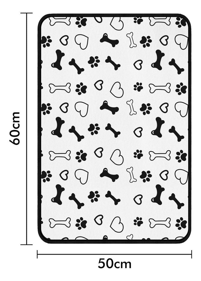 Tapete Higiênico Lavável Estampado - Tamanho P 50x60 cm - Viu Pet