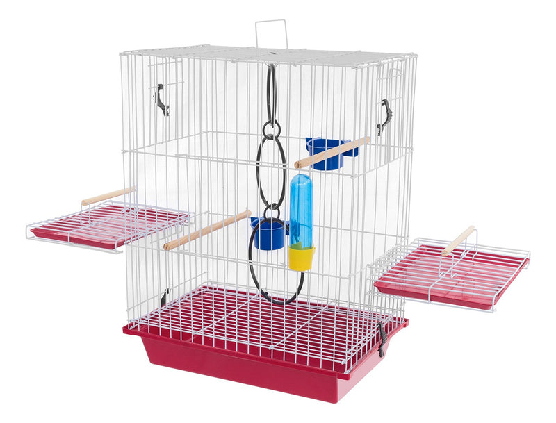 Gaiola Para Calopsita Aberta Com Poleiros + Acessórios - Viu Pet