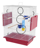 Gaiola Para Calopsita Aberta Com Poleiros + Acessórios - Viu Pet