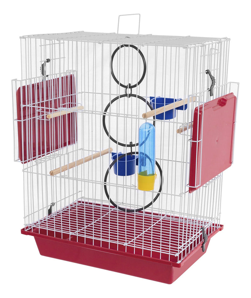 Gaiola Para Calopsita Aberta Com Poleiros + Acessórios - Viu Pet