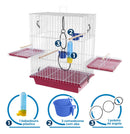 Gaiola Para Calopsita Aberta Com Poleiros + Acessórios - Viu Pet