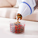 Porta Ração Pote Com Tampa Pet Gato Cachorro Dispenser 2l - Viu Pet