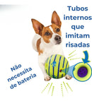 Bola Sonora Para Cachorro Brinquedo Interativo - Viu Pet