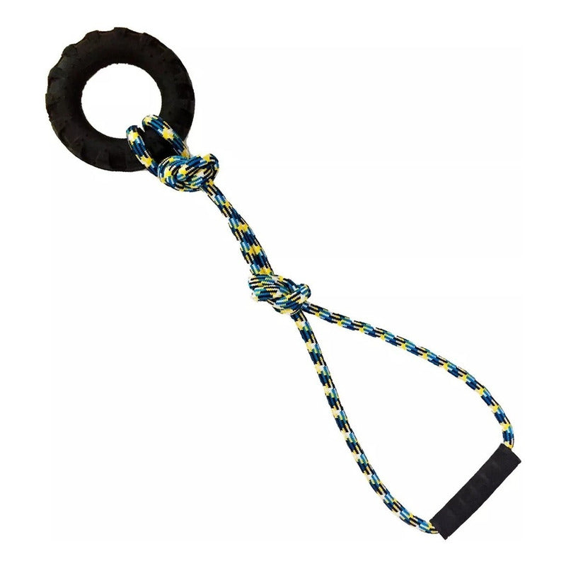 Brinquedo Pet Mordedor Puxador Pvc Flex Para Cães Cachorro - Resistente - Viu Pet