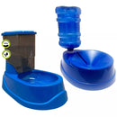 Kit Comedouro e Bebedouro Automático Evita Molhar Pelos - Galão 1 Litro - Viu Pet