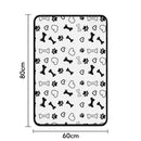 Tapete Higiênico Lavável Estampado - Tamanho M 60x80 cm - Viu Pet