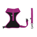 Coleira Guia E Peitoral Para Cães E Gatos Modelo Colete Pet - Viu Pet