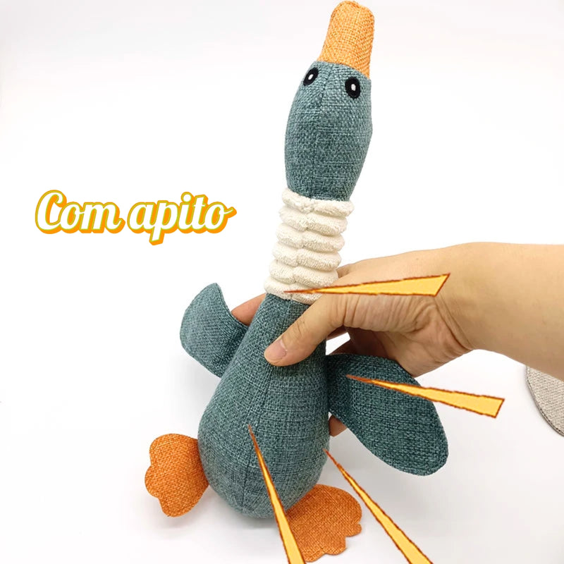 Pelúcia Ganso Com Apito