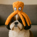 Brinquedo Pelúcia Polvo Com Apito