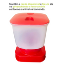 Kit Comedouro E Bebedouro Grande 10 Litros - Viu Pet