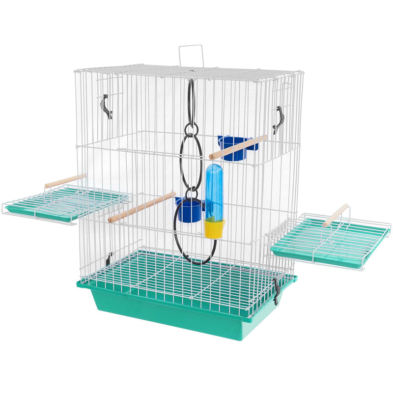 Gaiola Para Calopsita Aberta Com Poleiros + Acessórios - Viu Pet