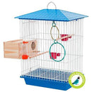 Gaiola Para Calopsita e Agapornis Com Acessórios + Ninho - Viu Pet