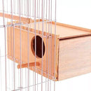 Gaiola Para Calopsita e Agapornis Com Acessórios + Ninho - Viu Pet