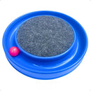 Arranhador Redondo Com Carpete e Bolinha Interativa - Viu Pet