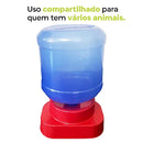 Kit Comedouro E Bebedouro Grande 10 Litros - Viu Pet