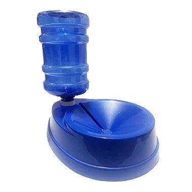 Kit Comedouro e Bebedouro Automático Evita Molhar Pelos - Galão 1 Litro - Viu Pet