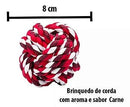 Bola Corda Aromatizada Para Cães - Viu Pet