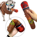 Brinquedo Pelúcia Com Apito - Cigarro e Charuto interativo - Viu Pet
