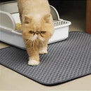 Tapete Coletor para Caixa de Areia de Gatos - Cinza - Viu Pet