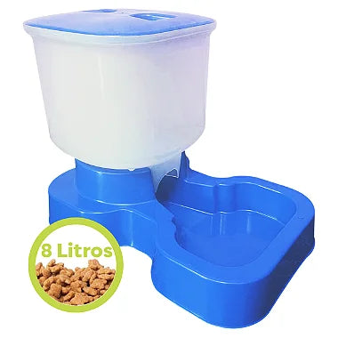 Comedouro Automático Com Reservatório 8 Litros - Viu Pet