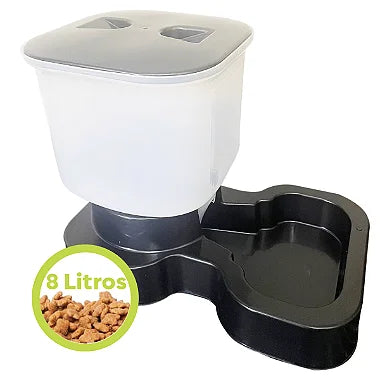 Comedouro Automático Com Reservatório 8 Litros - Viu Pet