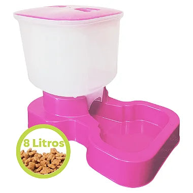 Comedouro Automático Com Reservatório 8 Litros - Viu Pet
