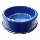 Comedouro Pesado Plástico - Azul - Viu Pet
