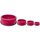 Comedouro Pesado Plástico - Rosa - Viu Pet