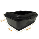 Caixa de Areia Furba Grande + Comedouro Brinde - Viu Pet